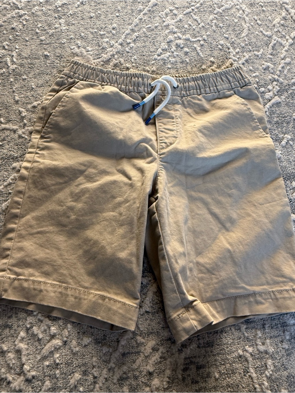 Old Navy Light Gray Drawstring Waist Shorts